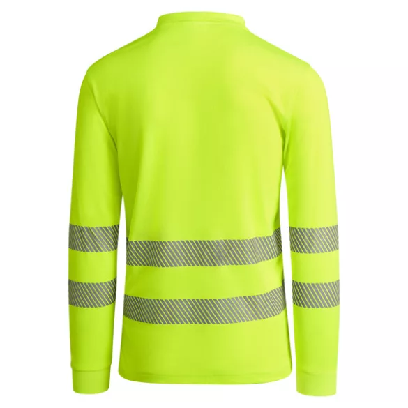 HV9319 - Tricou tehnic polo cu maneci lungi - ATRIO LS - [Galben fluorescent]
