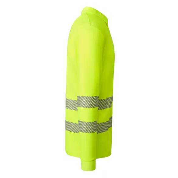 HV9319 - Tricou tehnic polo cu maneci lungi - ATRIO LS - [Galben fluorescent]