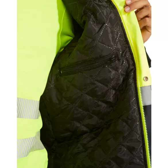 HV9320 - Geaca parka reflectorizanta - MERAK - [Galben fluorescent]