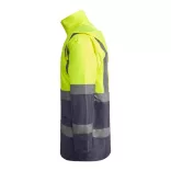 HV9320 - Geaca parka reflectorizanta - MERAK - [Plumb/Galben fluorescent]