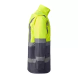 HV9320 - Geaca parka reflectorizanta - MERAK - [Plumb/Galben fluorescent]