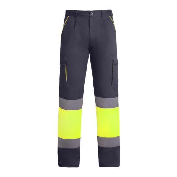 HV9321 - Pantaloni lungi - ENIX - [Plumb/Galben fluorescent]