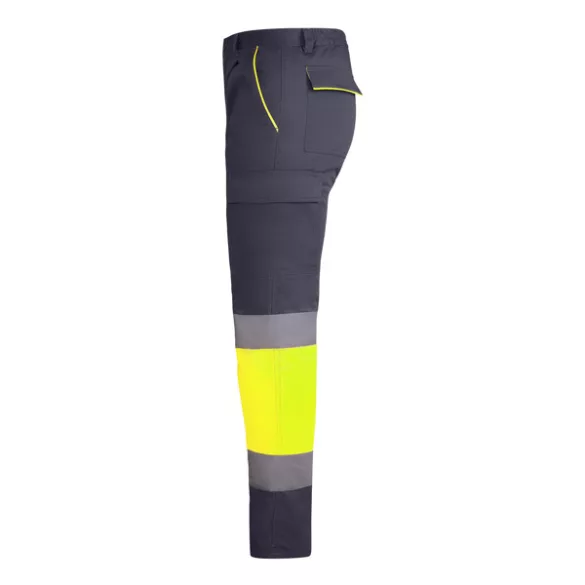HV9321 - Pantaloni lungi - ENIX - [Plumb/Galben fluorescent]