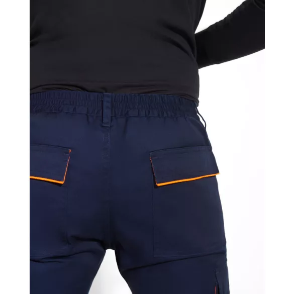 HV9321 - Pantaloni lungi - ENIX - [Plumb/Galben fluorescent]
