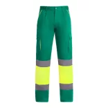HV9321 - Pantaloni lungi - ENIX - [Verde gradina/Galben fluorescent]