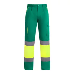   HV9321 - Pantaloni lungi - ENIX - [Verde gradina/Galben fluorescent]
