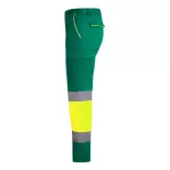 HV9321 - Pantaloni lungi - ENIX - [Verde gradina/Galben fluorescent]