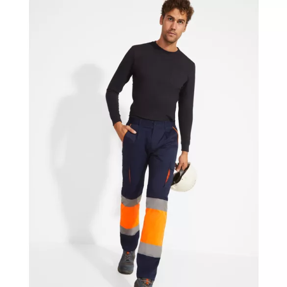 HV9321 - Pantaloni lungi - ENIX - [Verde gradina/Galben fluorescent]