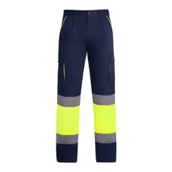   HV9321 - Pantaloni lungi - ENIX - [Bleumarin/Galben fluorescent]