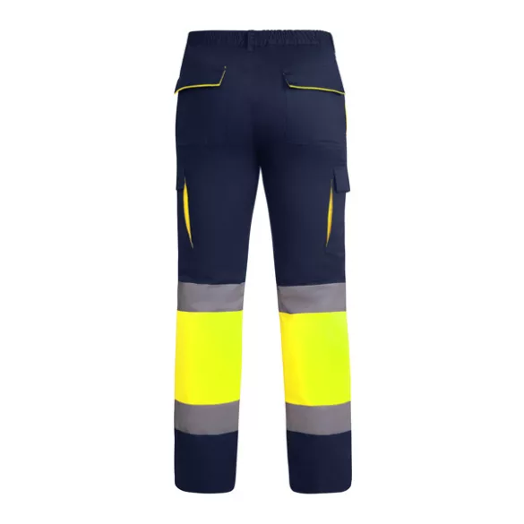 HV9321 - Pantaloni lungi - ENIX - [Bleumarin/Galben fluorescent]