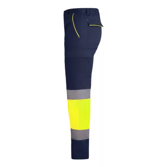 HV9321 - Pantaloni lungi - ENIX - [Bleumarin/Galben fluorescent]