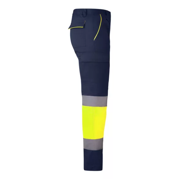 HV9321 - Pantaloni lungi - ENIX - [Bleumarin/Galben fluorescent]
