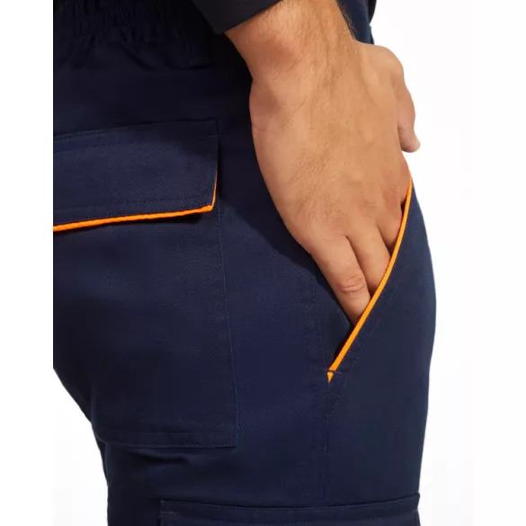 HV9321 - Pantaloni lungi - ENIX - [Bleumarin/Galben fluorescent]