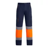 HV9321 - Pantaloni lungi - ENIX - [Bleumarin/Portocaliu fluorescent]