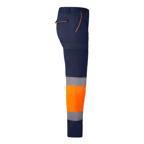 HV9321 - Pantaloni lungi - ENIX - [Bleumarin/Portocaliu fluorescent]