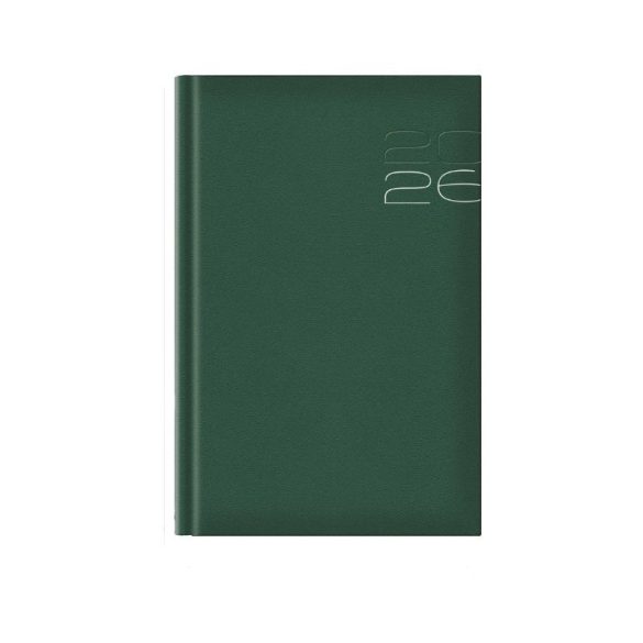 Agenda 2026 datata zilnic Matra 11 x 17 cm - [Verde]