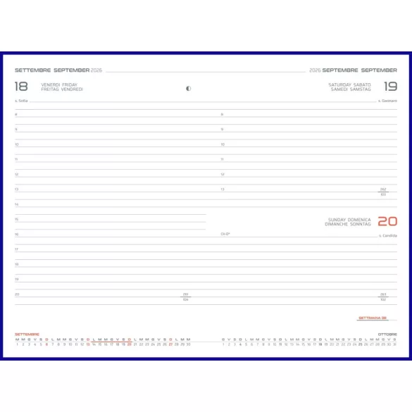 Agenda-datata-zilnic-Matra-11-x-17-cm-Verde