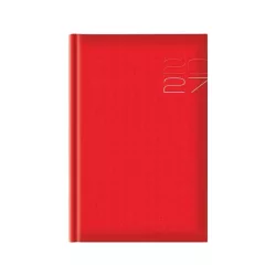 Agenda-datata-zilnic-Matra-11-x-17-cm-Rosu