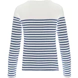 KA386-Bluza-adult-dama-Kariban-Mariniere-Striped-White-Navy