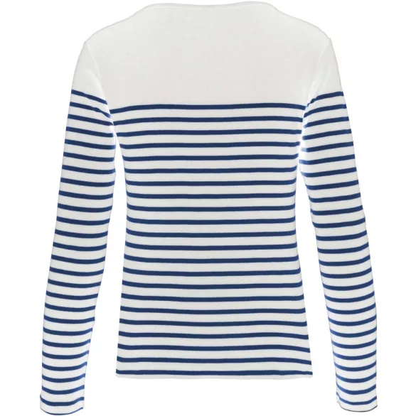 KA386-Bluza-adult-dama-Kariban-Mariniere-Striped-White-Navy