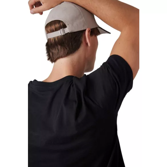 KP185 - Sapca cu cozoroc contrastant din bumbac - 6 panele - SANDWICH PEAK - [Black/Orange]