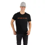 KP185 - Sapca cu cozoroc contrastant din bumbac - 6 panele - SANDWICH PEAK - [Black/White]
