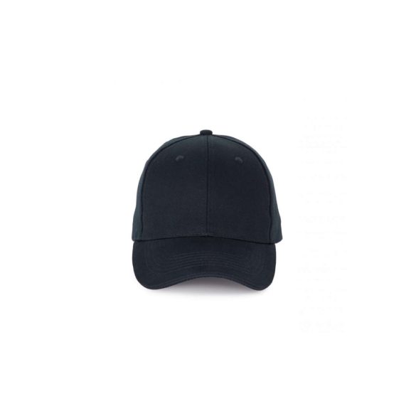 KP185 - Sapca cu cozoroc contrastant din bumbac - 6 panele - SANDWICH PEAK - [Navy]