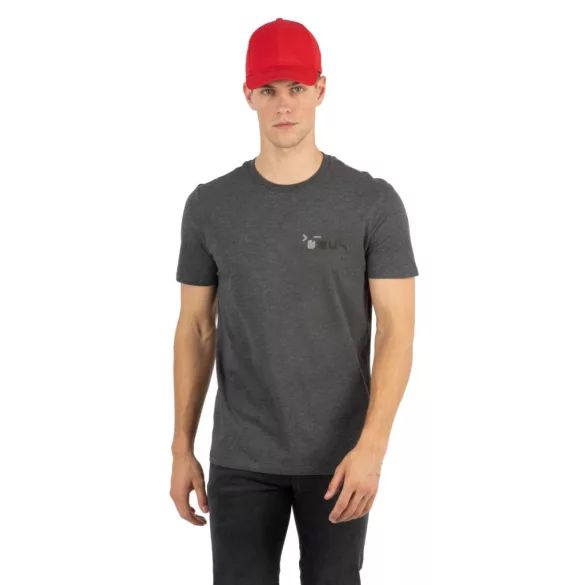 KP188 - Sapca din bumbac - 6 panele - SANDWICH PEAK - [Black]