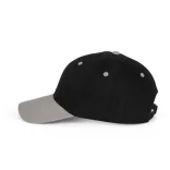 KP188 - Sapca din bumbac - 6 panele - SANDWICH PEAK - [Black/Light Grey]
