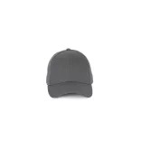 KP188 - Sapca din bumbac - 6 panele - SANDWICH PEAK - [Dark Grey]