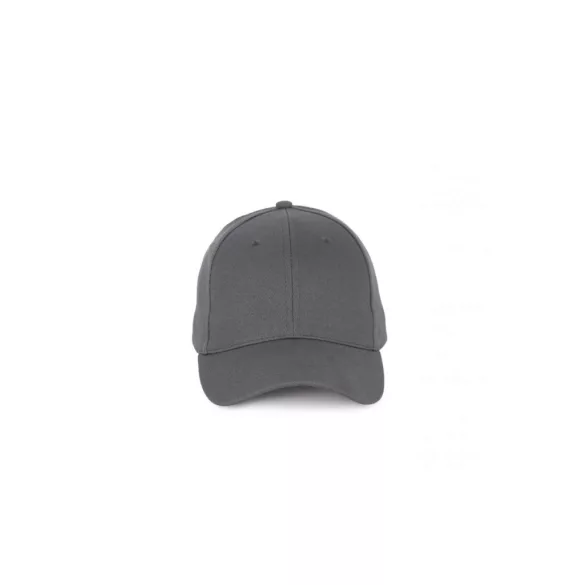KP188 - Sapca din bumbac - 6 panele - SANDWICH PEAK - [Dark Grey]