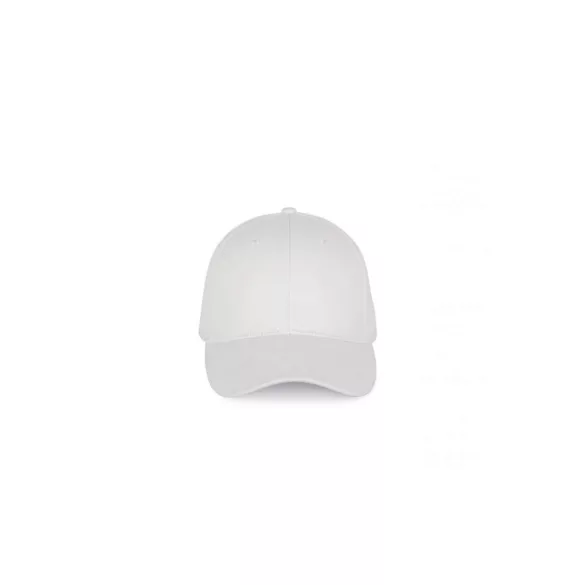KP188 - Sapca din bumbac - 6 panele - SANDWICH PEAK - [White]