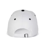 KP188 - Sapca din bumbac - 6 panele - SANDWICH PEAK - [White/Black]