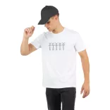 KP189 - Sapca din bumbac - 5 panele - SANDWICH PEAK - [Black/Red]