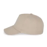 KP189 - Sapca din bumbac - 5 panele - SANDWICH PEAK - [Dark Grey/Light Grey]