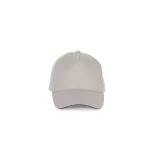 KP189 - Sapca din bumbac - 5 panele - SANDWICH PEAK - [Light Grey/Dark Grey]
