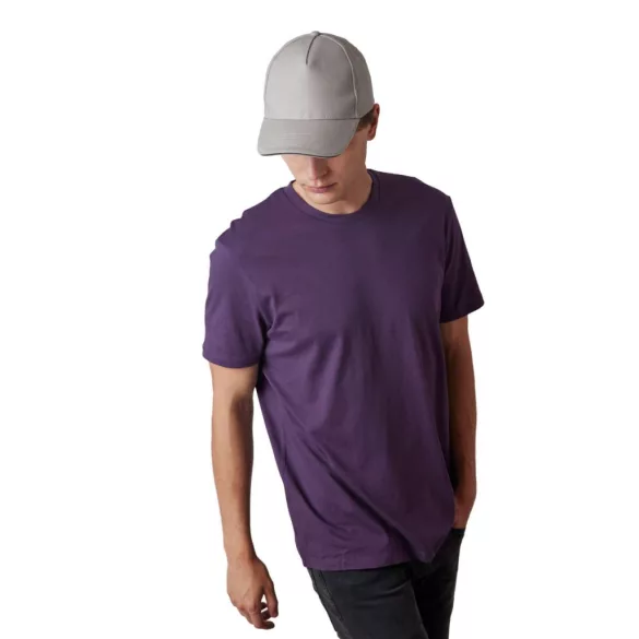 KP189 - Sapca din bumbac - 5 panele - SANDWICH PEAK - [Slate Grey/Light Grey]