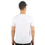 KP189 - Sapca din bumbac - 5 panele - SANDWICH PEAK - [White/Navy]