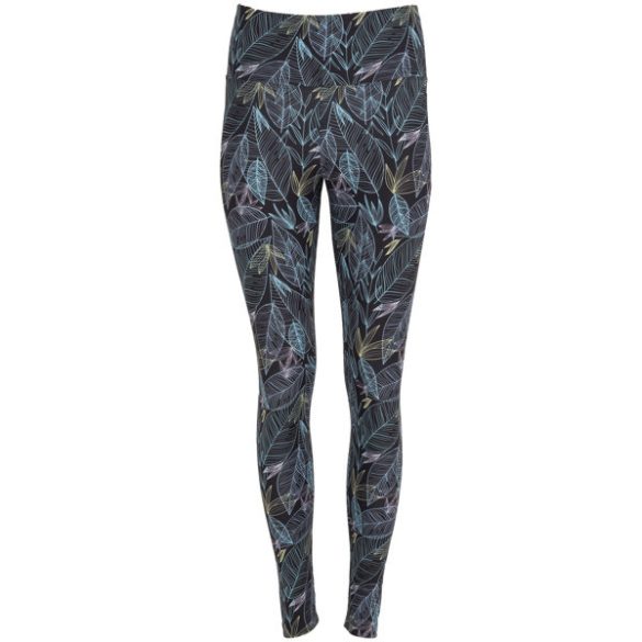 LG0399 - Colanti lungi - CIRENE - [Print negru frunze]