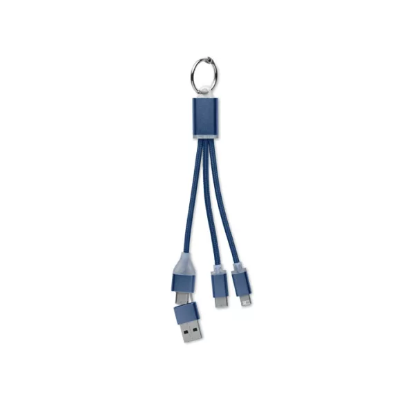 MO2141-85 - Cablu de incarcare 4 in 1 tip C - BLUE