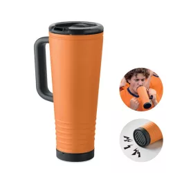   MO2995-10 - Cana termoizolanta perete dublu cu dispozitiv zgomot suporteri  - 700 ml - HOWLER CUP