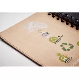 MO6225-13 - Caiet A5 cu seminte pin - GROWNOTEBOOK™