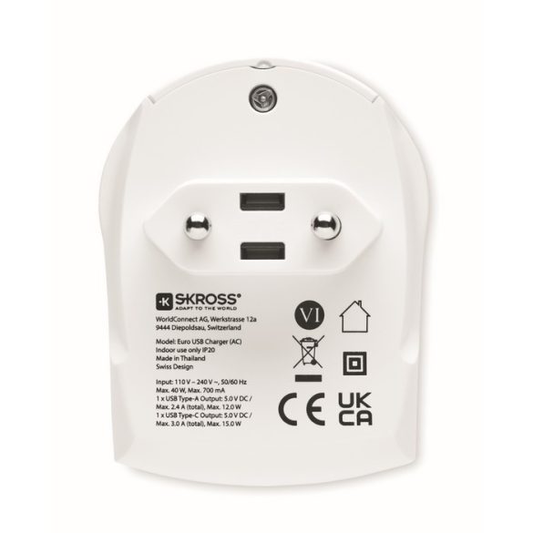 MO6883-06-Adaptor-USB-Skross-Euro-AC-EURO-USB-CHARGER-A-C