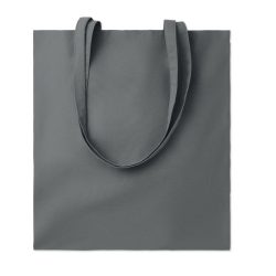   MO9268-15 - Sacosa cumparaturi cu manere - Cottonel+ - bumbac - 140 gr.[Dark Grey]