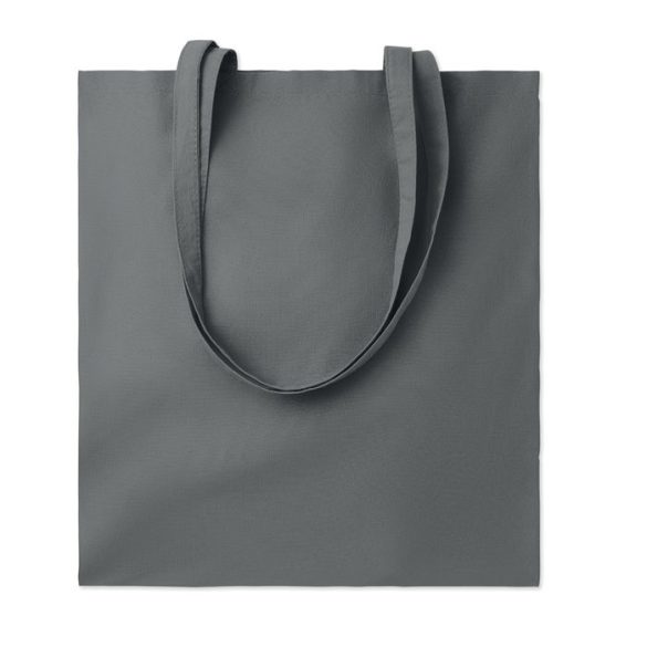MO9268-15 - Sacosa cumparaturi cu manere - Cottonel+ - bumbac - 140 gr.[Dark Grey]