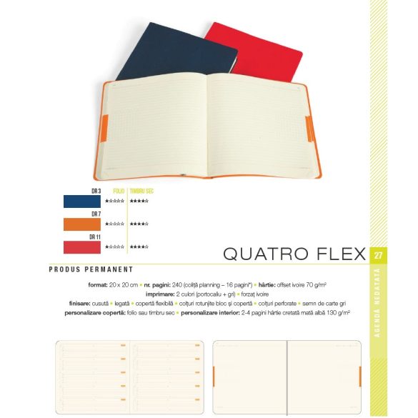 P-QF-DR11-Quatro-Flex_EGO-Agenda-nedatata-QUATRO-FLEX-20x20-cm