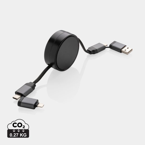 P302.752 - Cablu 6 in 1 - materiale reciclate - Terra