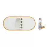 P308423-Incarcator-wireless-dublu-10W-din-RPET-reciclat-RCS-Ontario