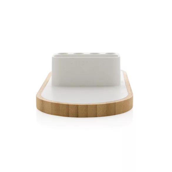 P308423-Incarcator-wireless-dublu-10W-din-RPET-reciclat-RCS-Ontario