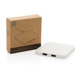 P308463-Incarcator-wireless-cu-porturi-USB-10W-din-RPET-reciclat-RCS